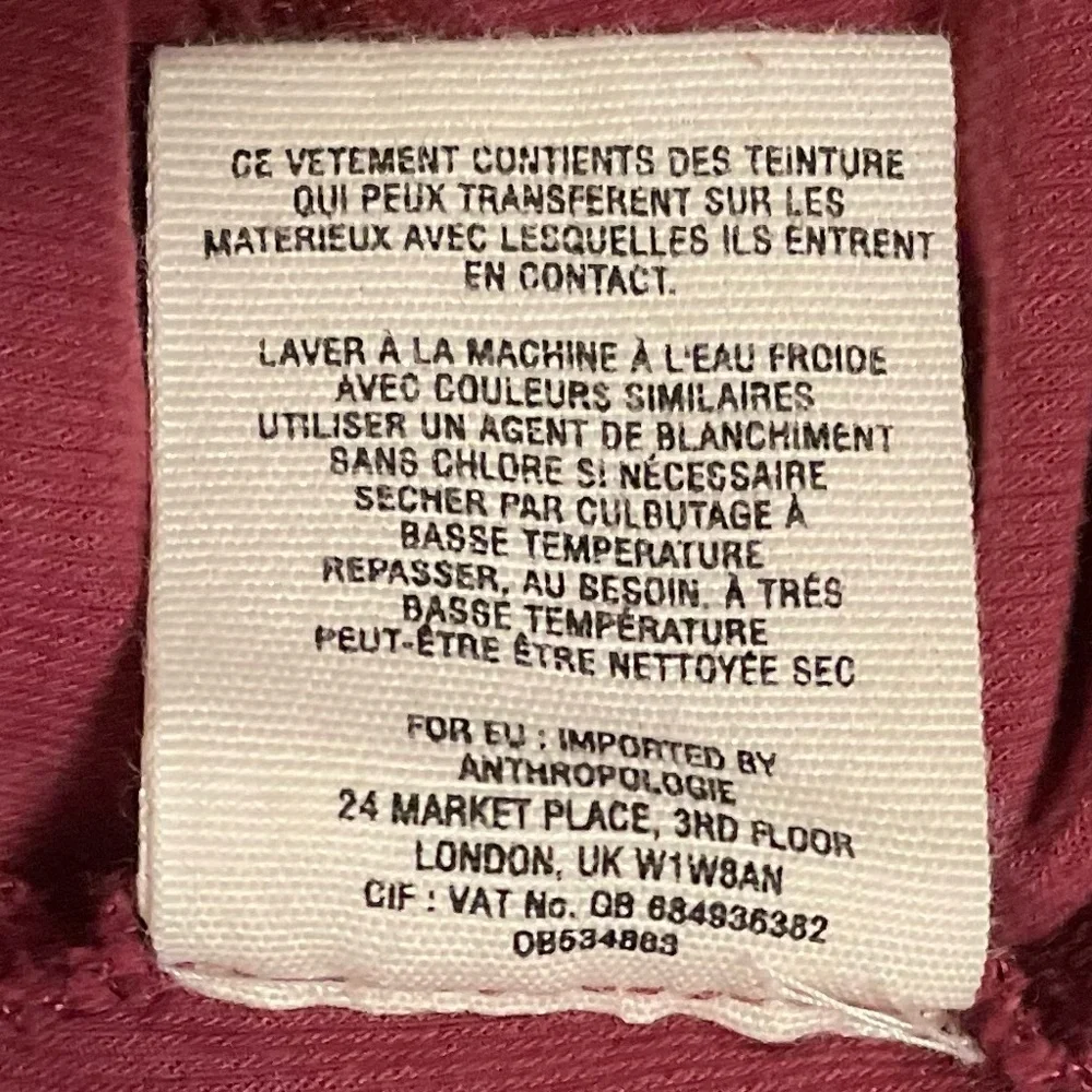 Pilcro Serif Cords Pants - Picture 11 of 12